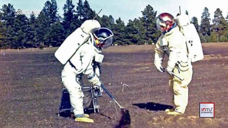 ¿Dónde entrenaron los astronautas para ir a la Luna?
