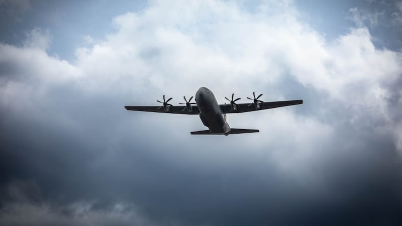 Una unidad de la Guardia Aérea Nacional de Nevada, con base en Reno, se despliega en Oriente...