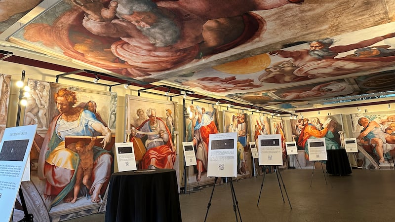 Exposición ubicada en The Mountain Mile, en Pigeon Forge. (La Capilla Sixtina de Miguel Ángel)