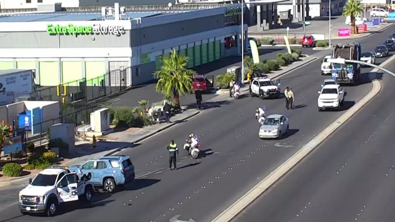 La Comisión Regional de Transporte (RTC) informa que el choque ocurrió alrededor de las 12:15...