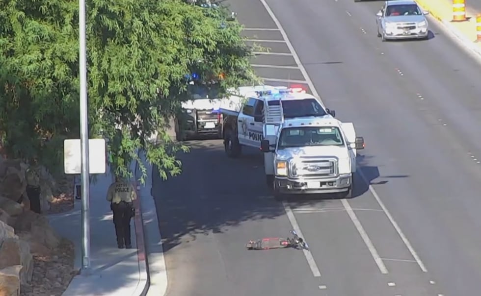 Juvenile hospitalized with non-life-threatening injuries after an e-bike and vehicle crash in...