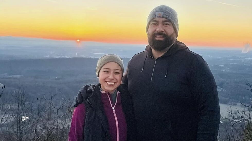 Ximena Arias y su padre, José Francisco Arias Tovar.