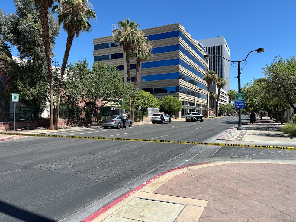 La Policía Metropolitana de Las Vegas recibió el lunes un reporte sobre un objeto sospechoso...