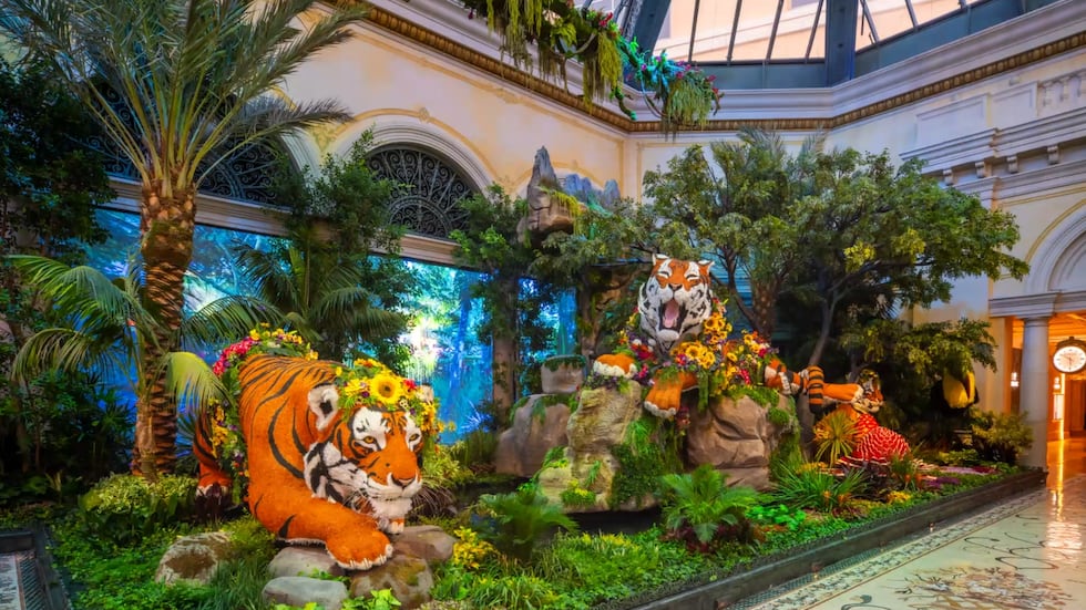 El Conservatorio del Bellagio celebra el verano con una exhibición de temática paradisíaca en...