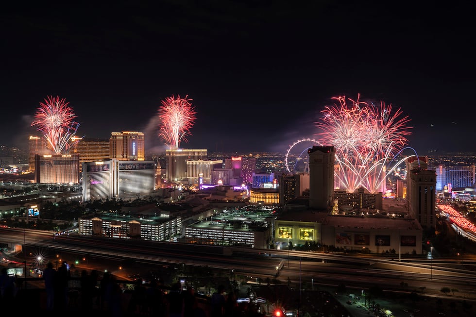 Las Vegas celebrará el 250 aniversario de Estados Unidos con el espectáculo de fuegos...