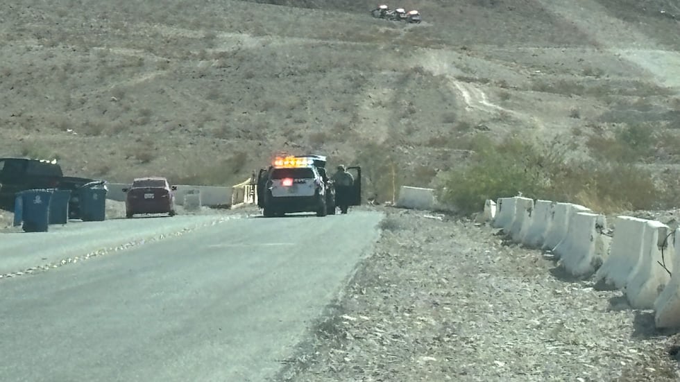 An armed man pointing guns at passing vehicles in the east valley has prompted multiple...