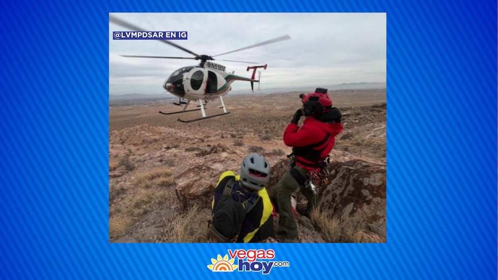 Un ciclista de montaña fue rescatado tras sufrir un accidente en el sendero Blue Diamond