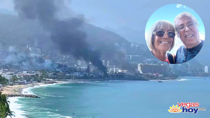 Una pareja de Las Vegas que estaba de vacaciones en Puerto Vallarta se encuentra confinada en...