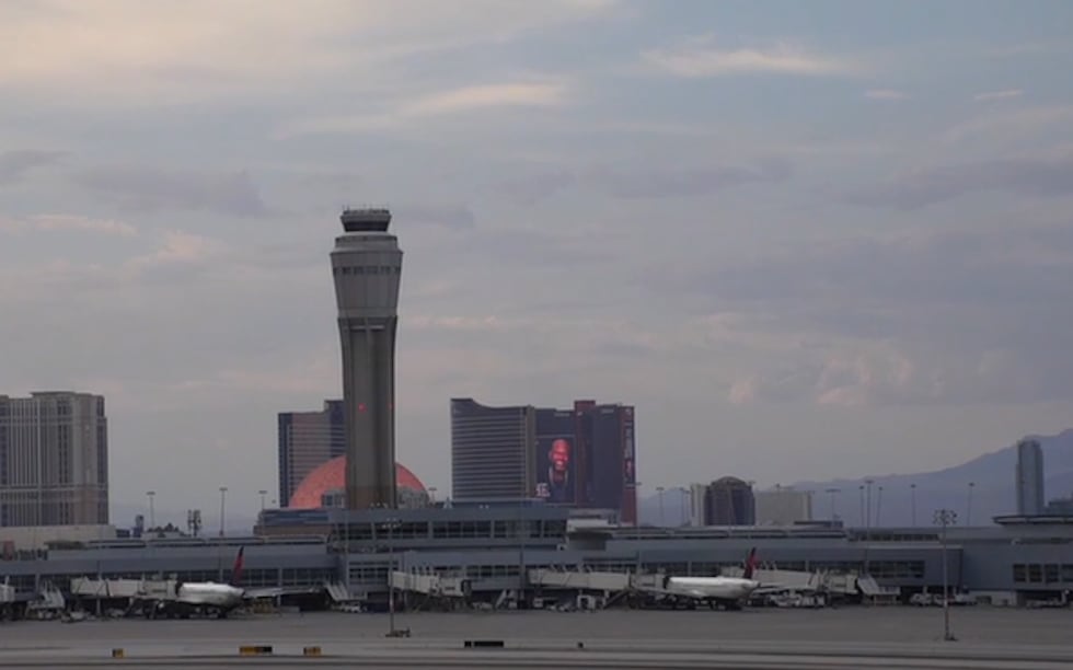 According to the Federal Aviation Administration, there is a ground delay in Las Vegas.