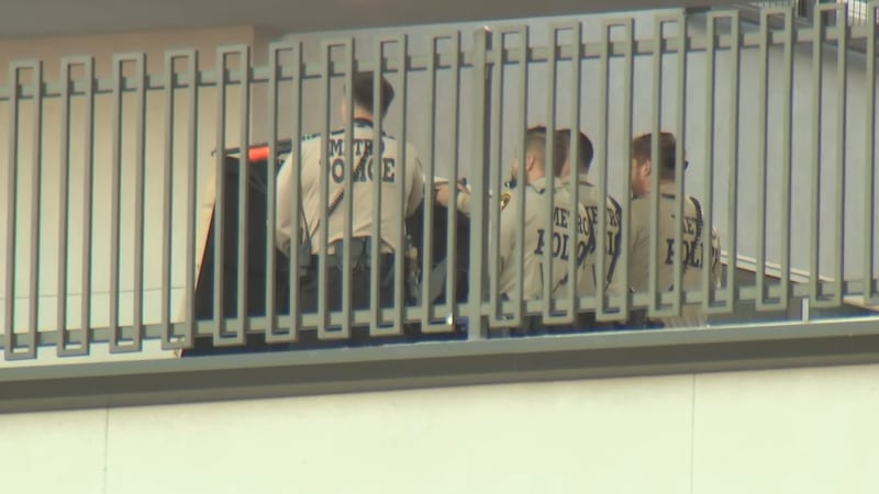 Metro is investigating a police shooting in downtown Las Vegas Tuesday evening.