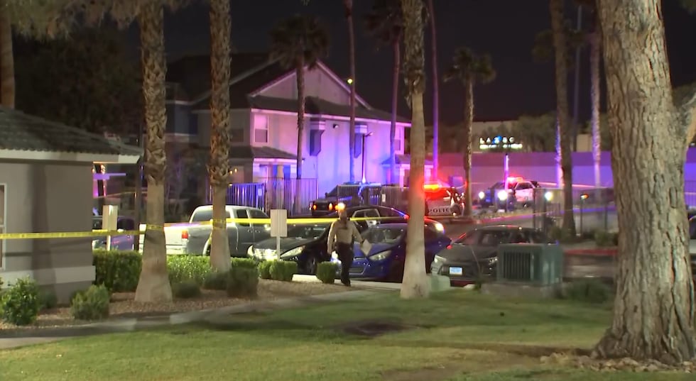 El Departamento de Policía Metropolitana de Las Vegas está respondiendo a un homicidio en el...