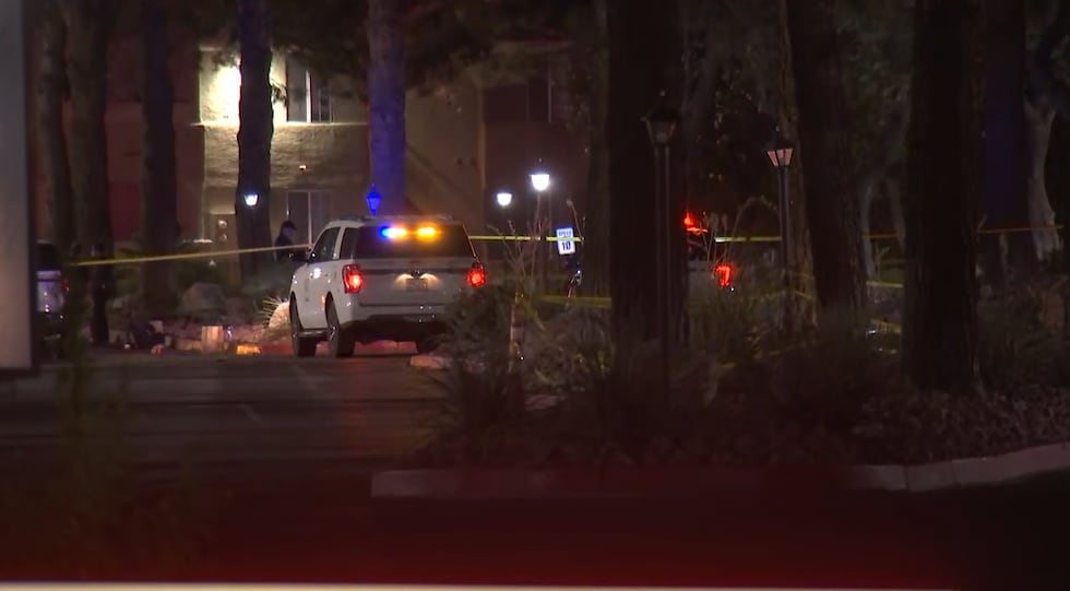 A 27-year-old man died at the scene after being shot multiple times at an apartment complex in...
