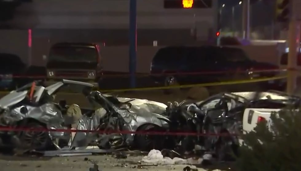 Two people are dead, and others have been hospitalized after a crash in northwest Las Vegas,...