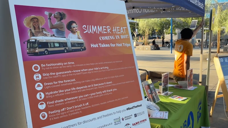The RTC is turning the Bonneville Transit Center into a cooling stop this summer, handing out...
