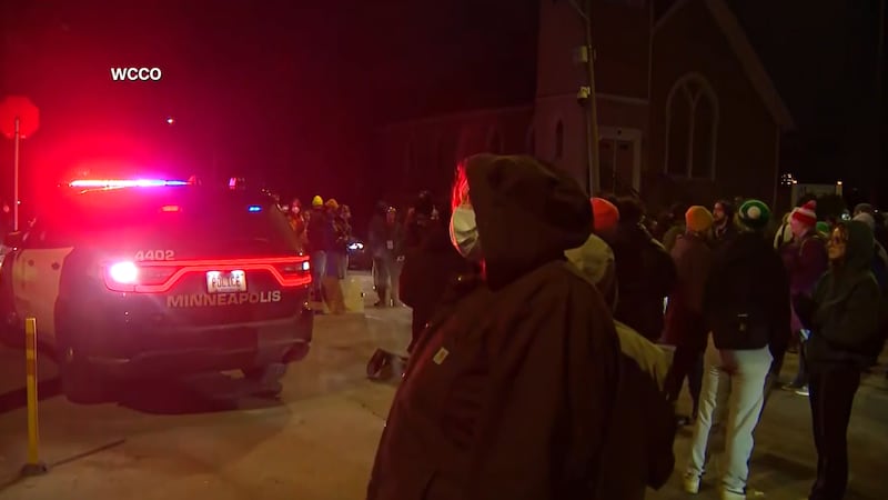 A federal officer reportedly shot a person in the leg after being attacked with a shovel...