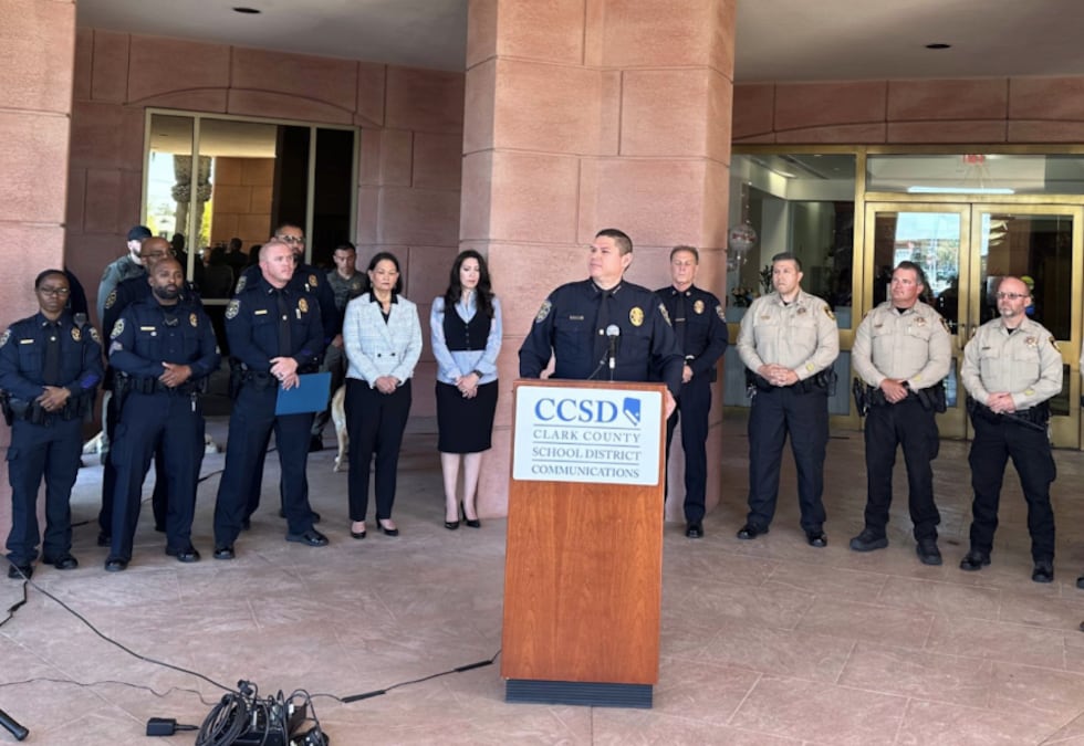 Clark County School District Police Chief Henry “Mike” Blackeye has announced his retirement,...