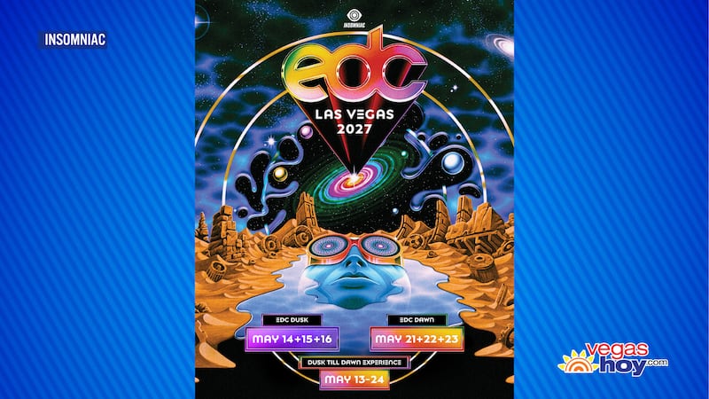 EDC Las Vegas ha anunciado dos fines de semana para 2027.