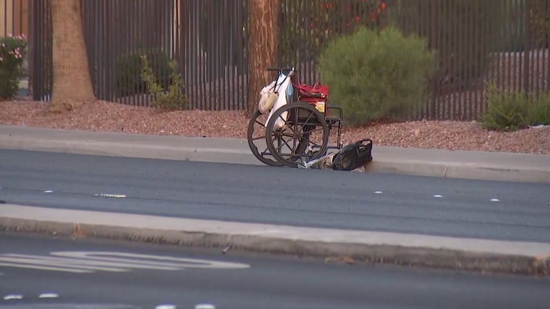 Police are investigating a suspected hit-and-run near Cheyenne Avenue and Las Vegas Boulevard...
