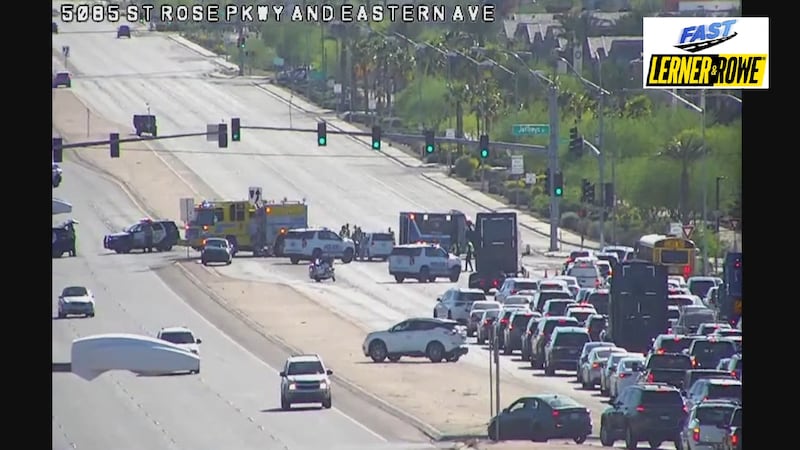 Motociclista herido de gravedad en un choque cerca de St. Rose, Eastern