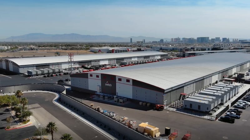 Switch data center in southwest Las Vegas.