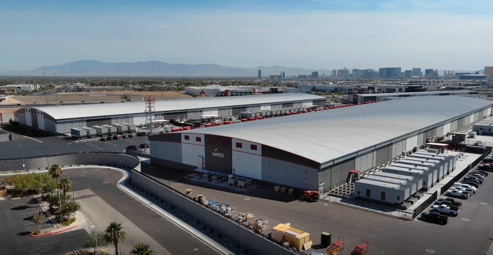 Switch data center in southwest Las Vegas.