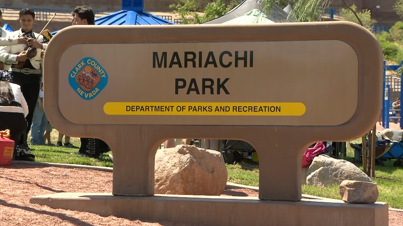 Clark County park renamed Mariachi Park following ceremony