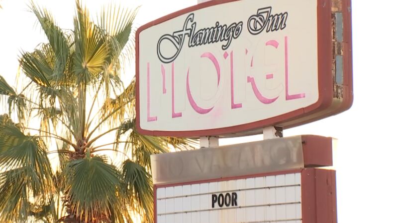 A couple is transforming the Flamingo Inn, built in 1949, into a multipurpose space.