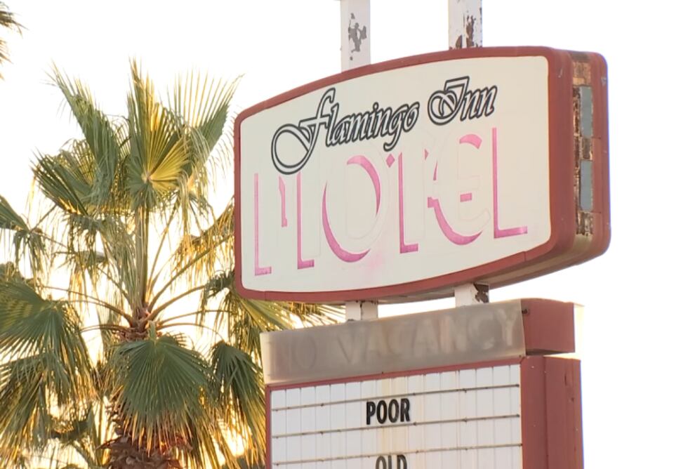 A couple is transforming the Flamingo Inn, built in 1949, into a multipurpose space.
