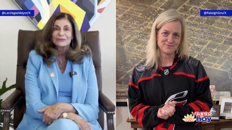 La alcaldesa de Las Vegas, Shelley Berkley, aceptó una apuesta sobre la final de la Copa...