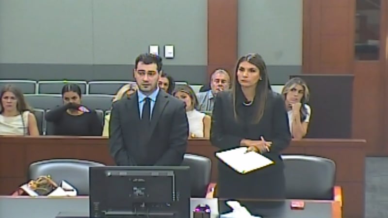 Gavin Caci appears in court on Monday, August 10, 2026.