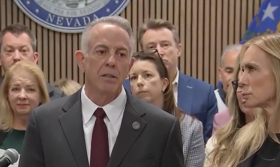 Joe Lombardo has announced his official filing for re-election as Governor.