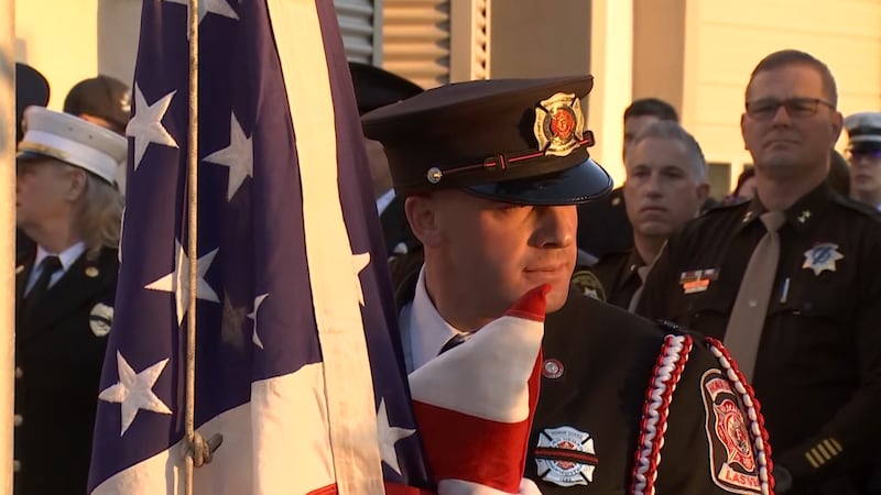 Las Vegas Fire & Rescue hosted a 9/11 Memorial Observance. Officials say it’s a longtime...