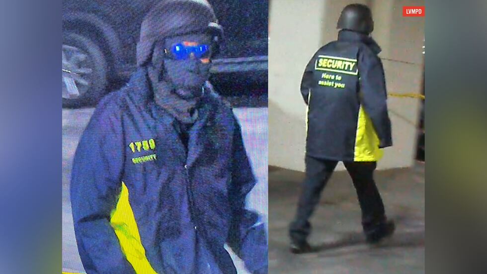 Policía detalla robo en casino de Summerlin en el que participó un sospechoso vestido de...