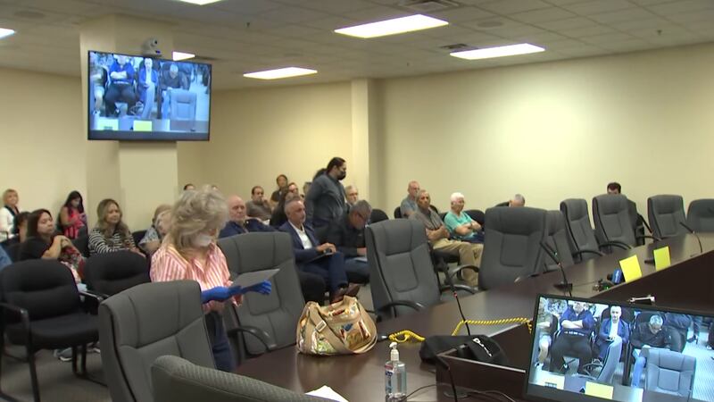 Las Vegas Valley residents demand answers about several issues with NV Energy as the Public...