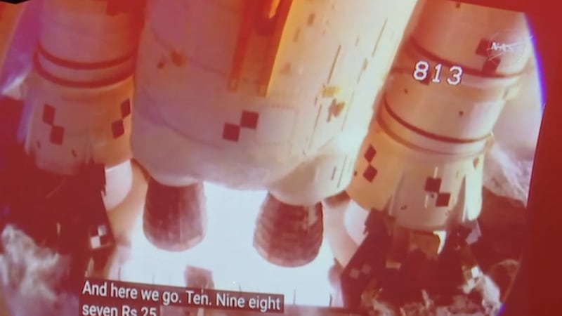 The Artemis II mission launched as the public watched it live from the College of Southern...