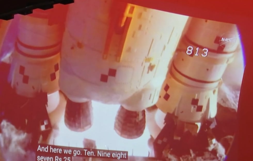 The Artemis II mission launched as the public watched it live from the College of Southern...