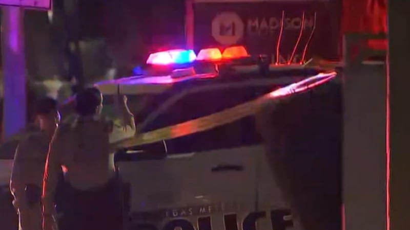 The Las Vegas Metropolitan Police Department is investigating after three people were found...