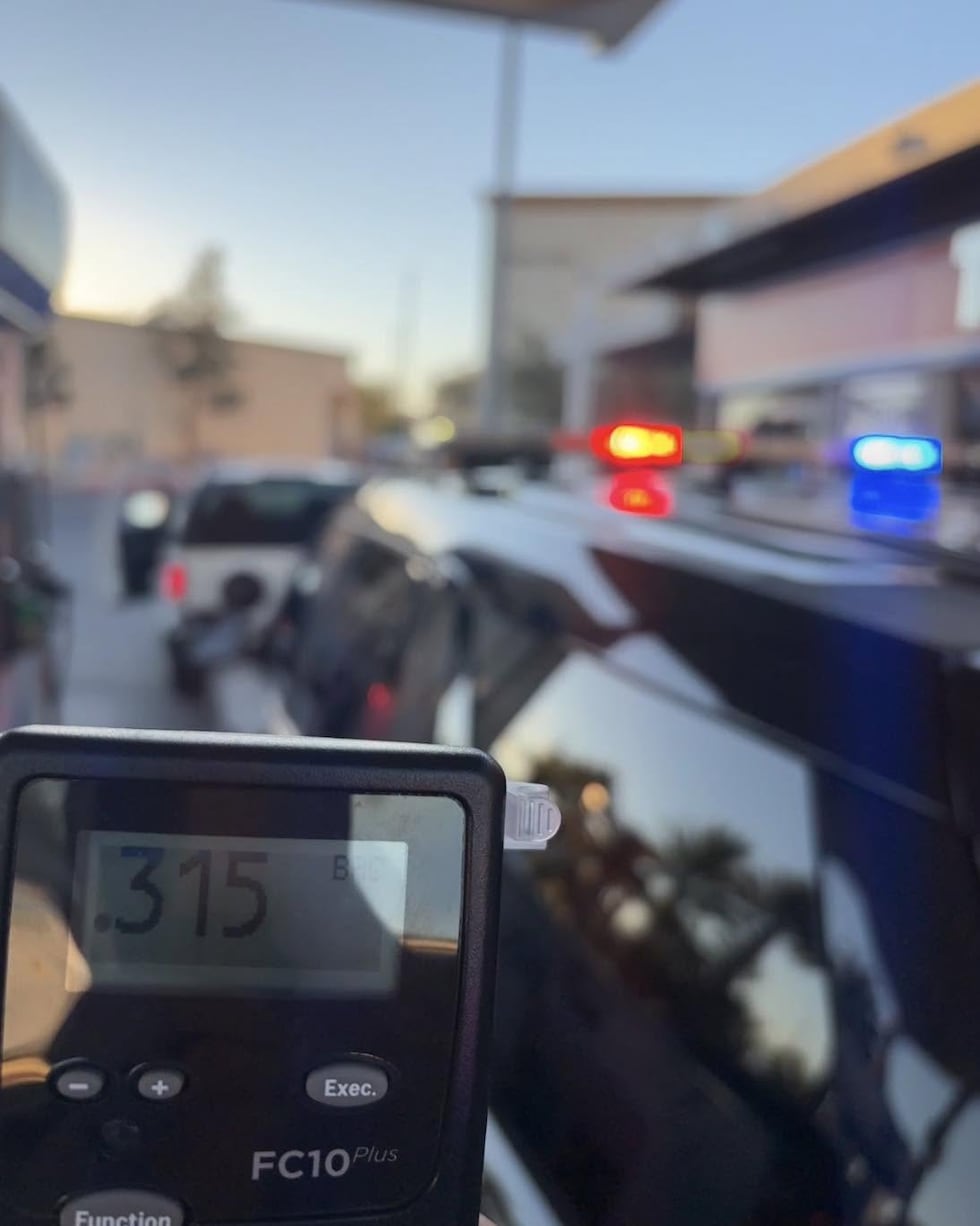 La policía de Boulder City arresta a un conductor sospechoso de conducir bajo los efectos del...