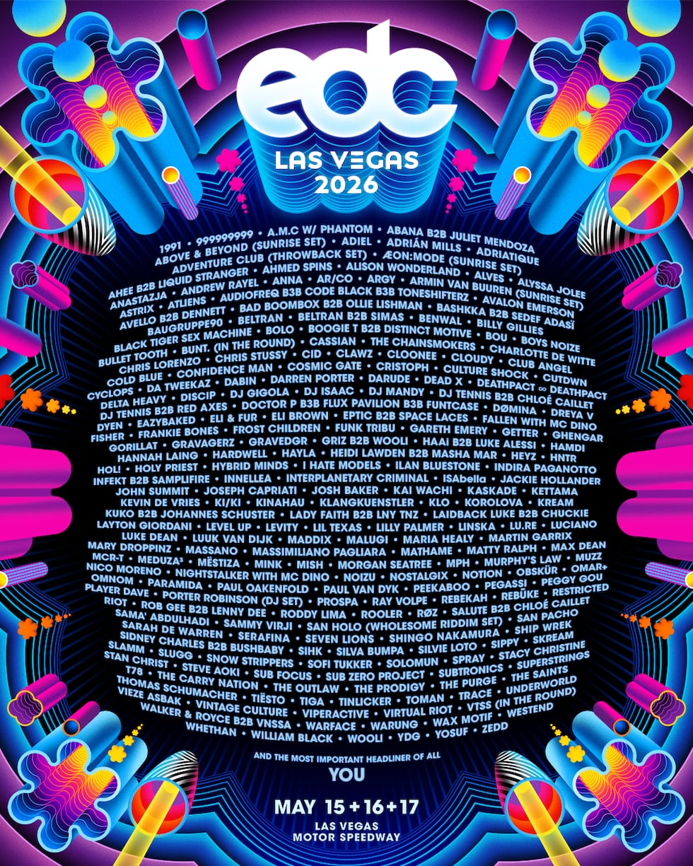EDC Las Vegas reveló el jueves su programación de artistas para la celebración de su...