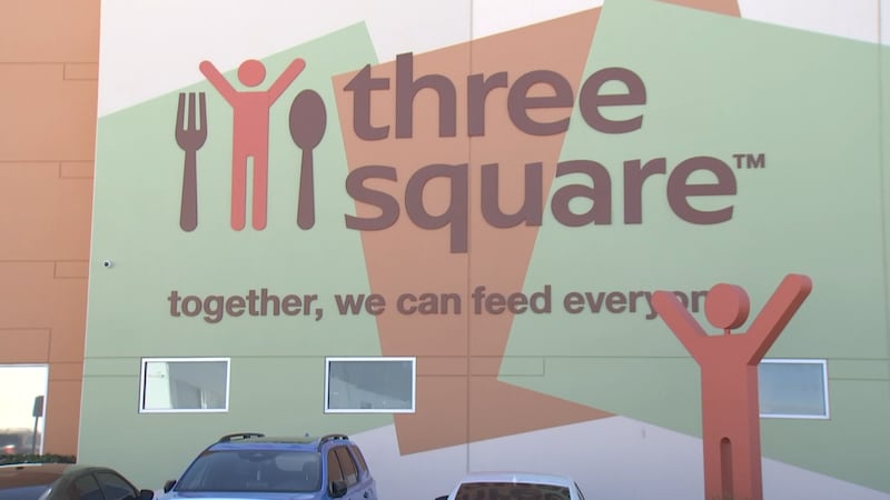 Logo of Las Vegas Three Square Food Bank.