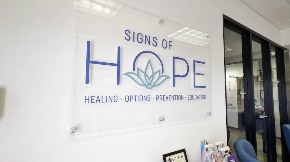 Signs of HOPE, a Las Vegas nonprofit, has been providing support for trafficking victims for...