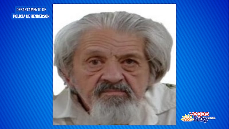 El Departamento de Policía de Henderson busca a un hombre de 76 años desaparecido, visto por...