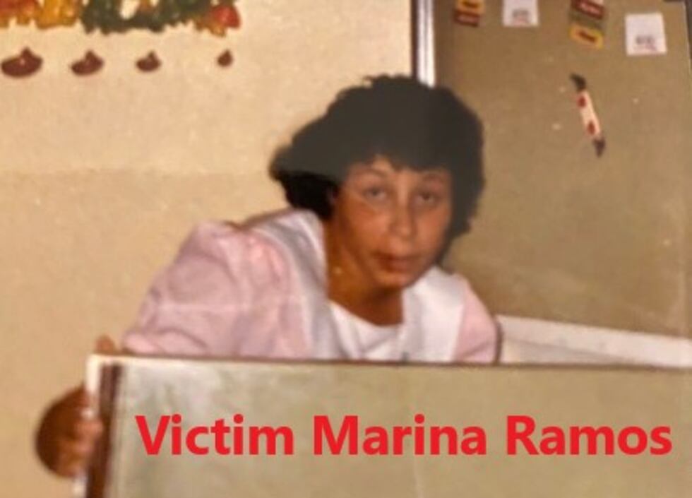 Marina Ramos fue encontrada sin vida y apuñalada en 1989.