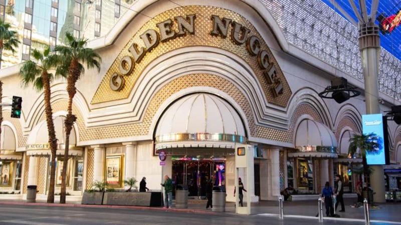 The Golden Nugget in downtown Las Vegas as seen on Dec. 14, 2020.