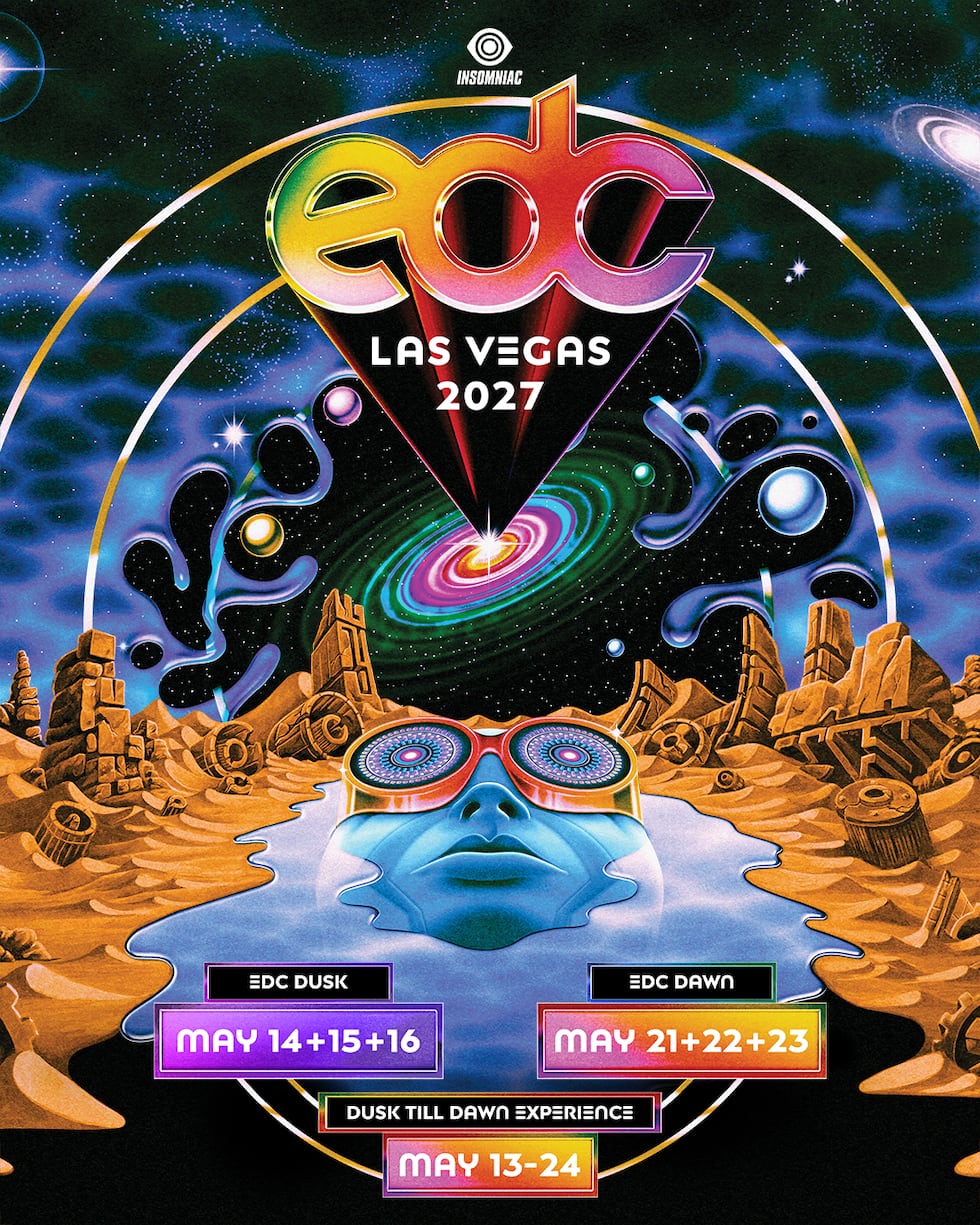 EDC Las Vegas has announced two weekends for 2027.