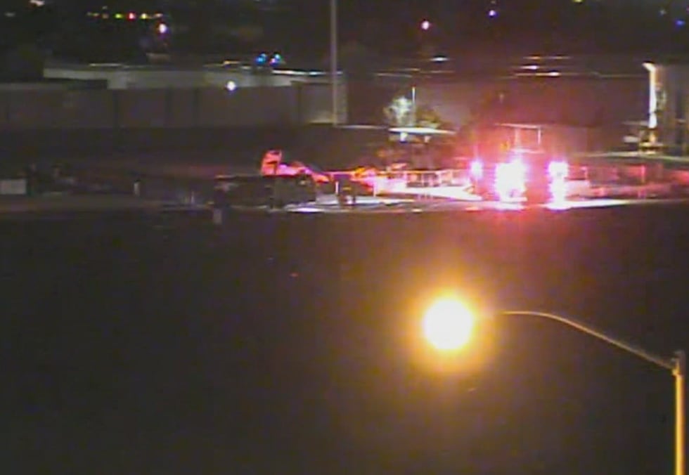 Police say an RV driver has “significant” burn injuries after moving gasoline in an open...