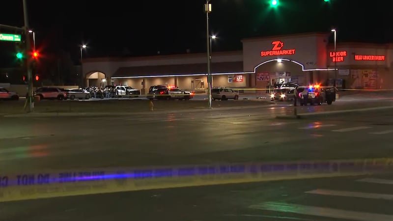 Las Vegas police say they are investigating a homicide Wednedsay night in the northeast valley.