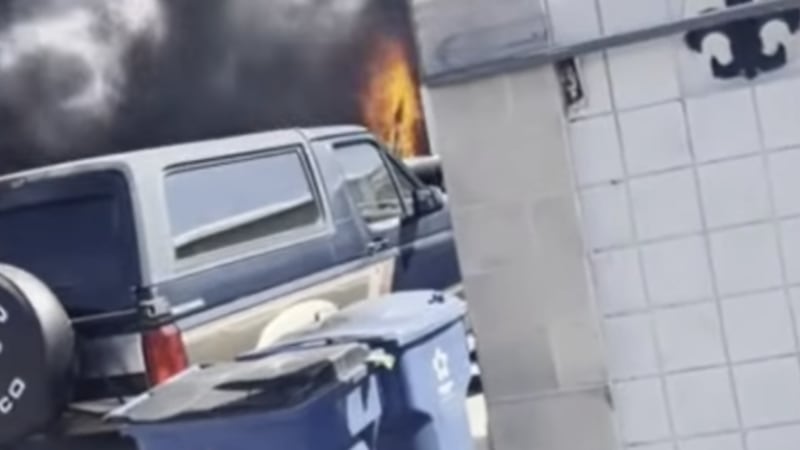 One citizen and one firefighter were hospitalized after a two-story house fire spread to a...