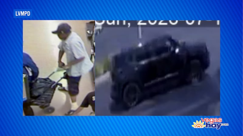 La policía de Las Vegas busca a un sospechoso de un robo con violencia física ocurrido el mes...