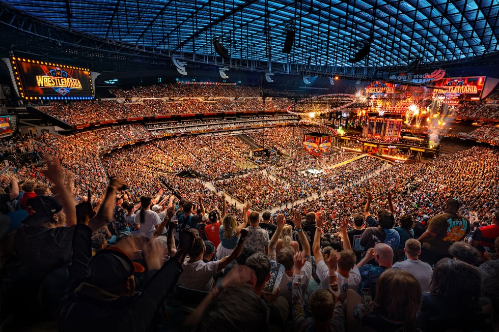 T-Mobile Arena albergará dos importantes eventos de la WWE durante la semana de WrestleMania...